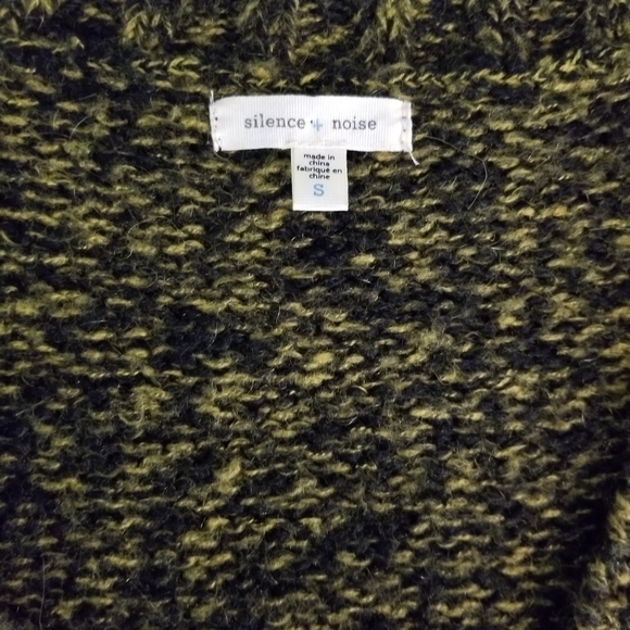 Silence + Noise sweater, sz S - Picture 3 of 5